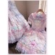 Mademoiselle Pearl Sanrio Little Twin Stars Apron Blouse Top Skirt Set and OPs(Reservation/Full Payment Without Shipping)